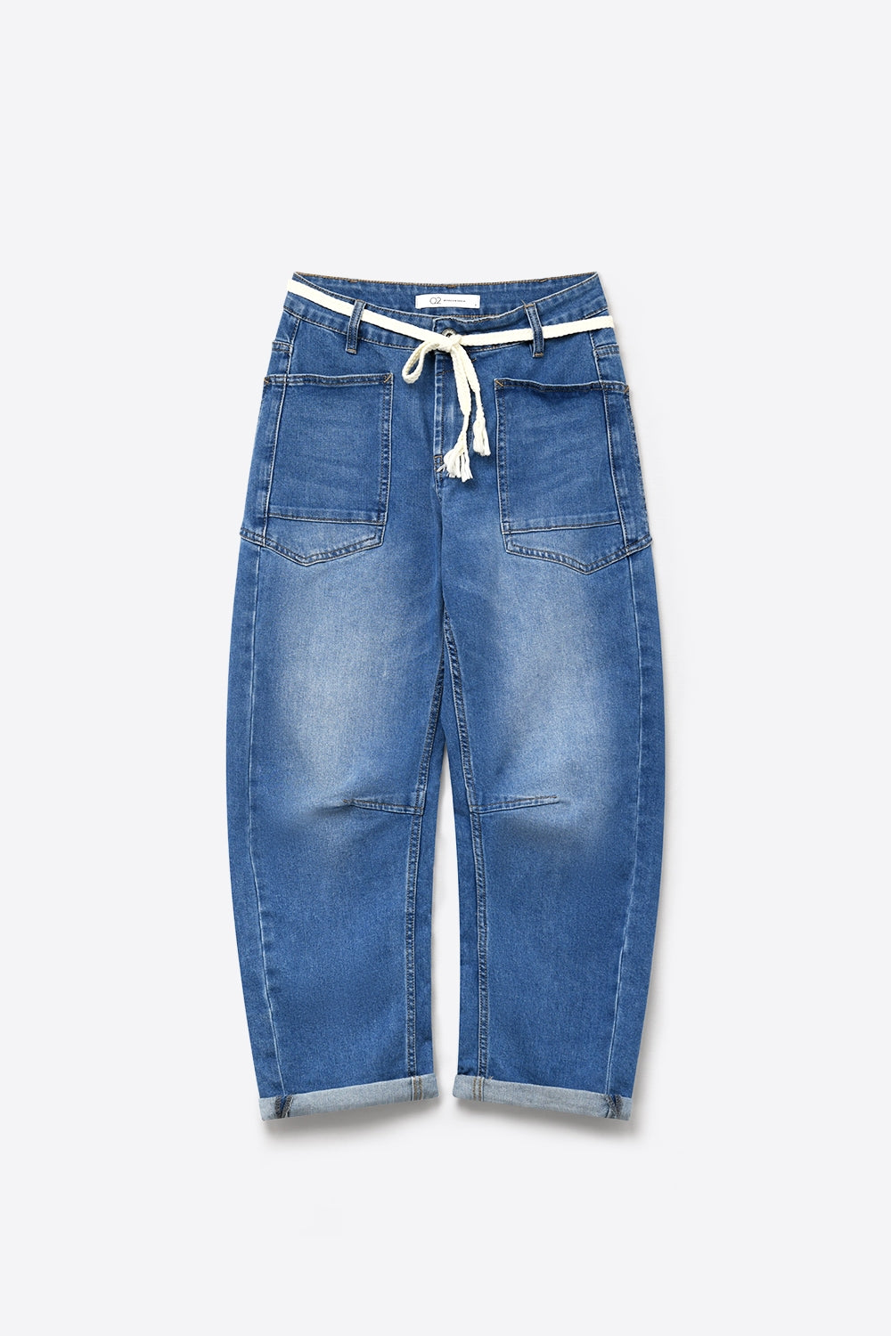 Corde Wide Leg Ankle Jeans