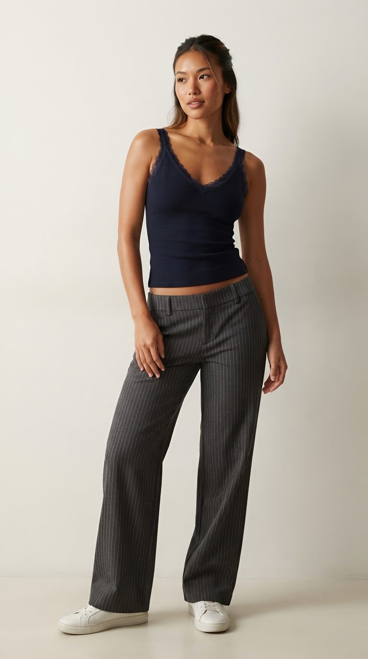 Écume Lace Trim Camisole