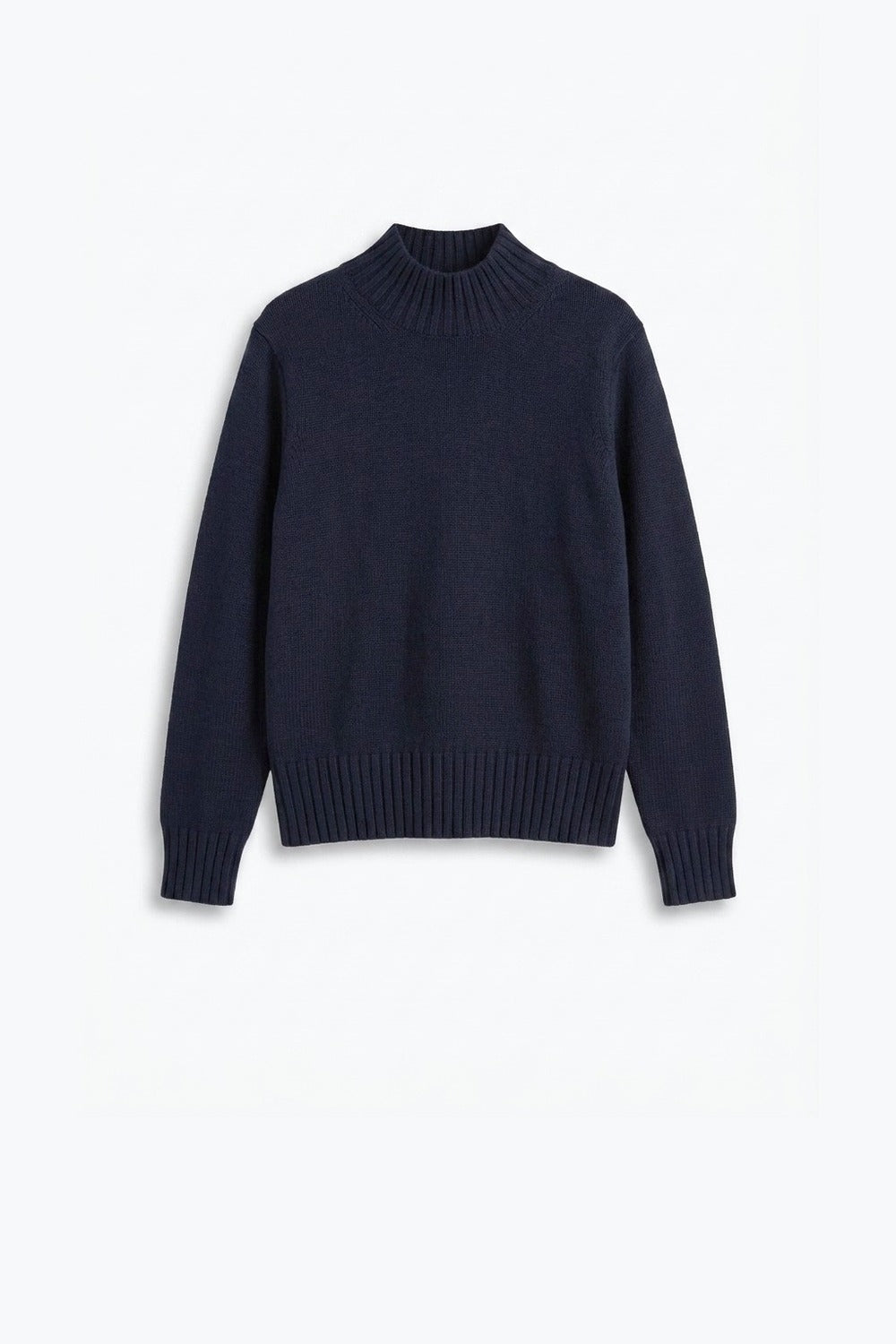 Tourelle High Collar Knit Sweater