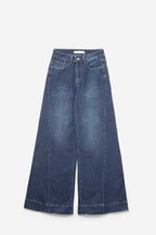 Largeur Dark Wash Wide Leg Jeans