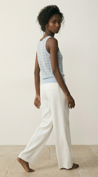 Lucent Metallic Knit Tank
