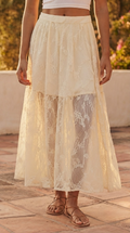 Ivresse Lace Maxi Skirt