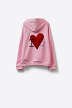 Câlin Bouclé Heart Hoodie