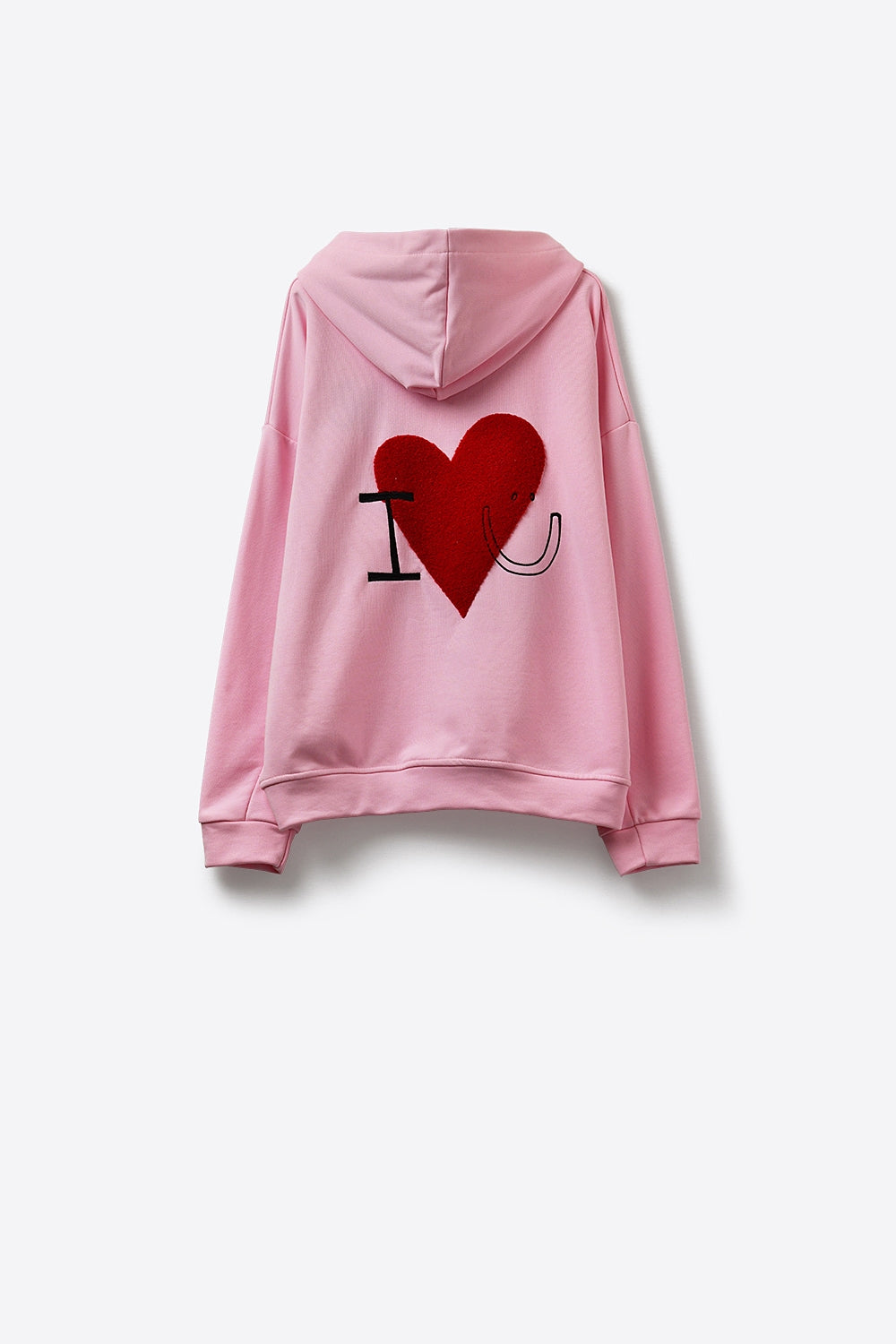 Câlin Bouclé Heart Hoodie