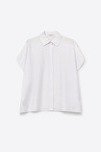 Crêpe Textured Collared Shirt