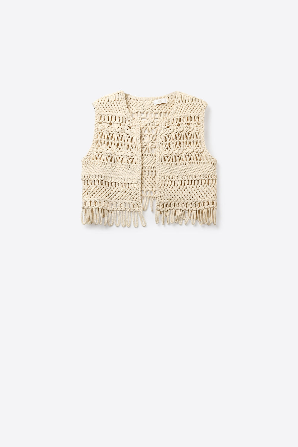 Flecos Open Knit Vest
