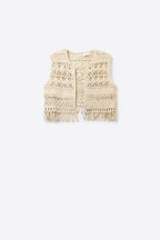 Flecos Open Knit Vest