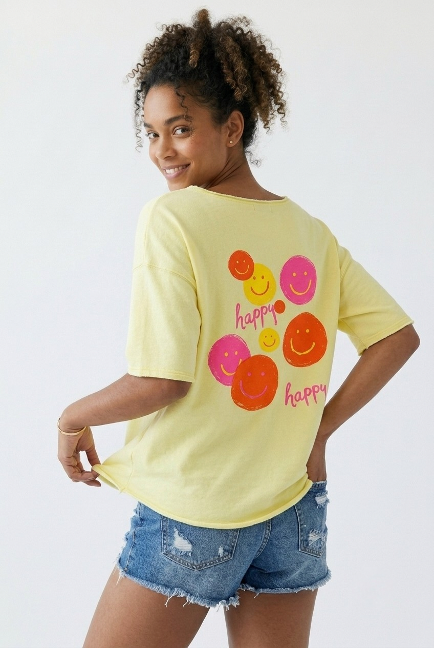 Sourire Smiley Graphic Sweatshirt