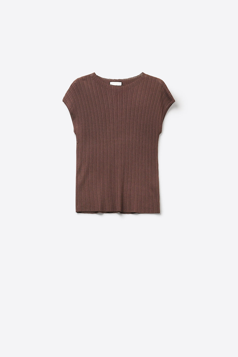 Collet Ribbed Sleeveless Sweater