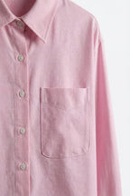 Ciel Cropped Button Shirt
