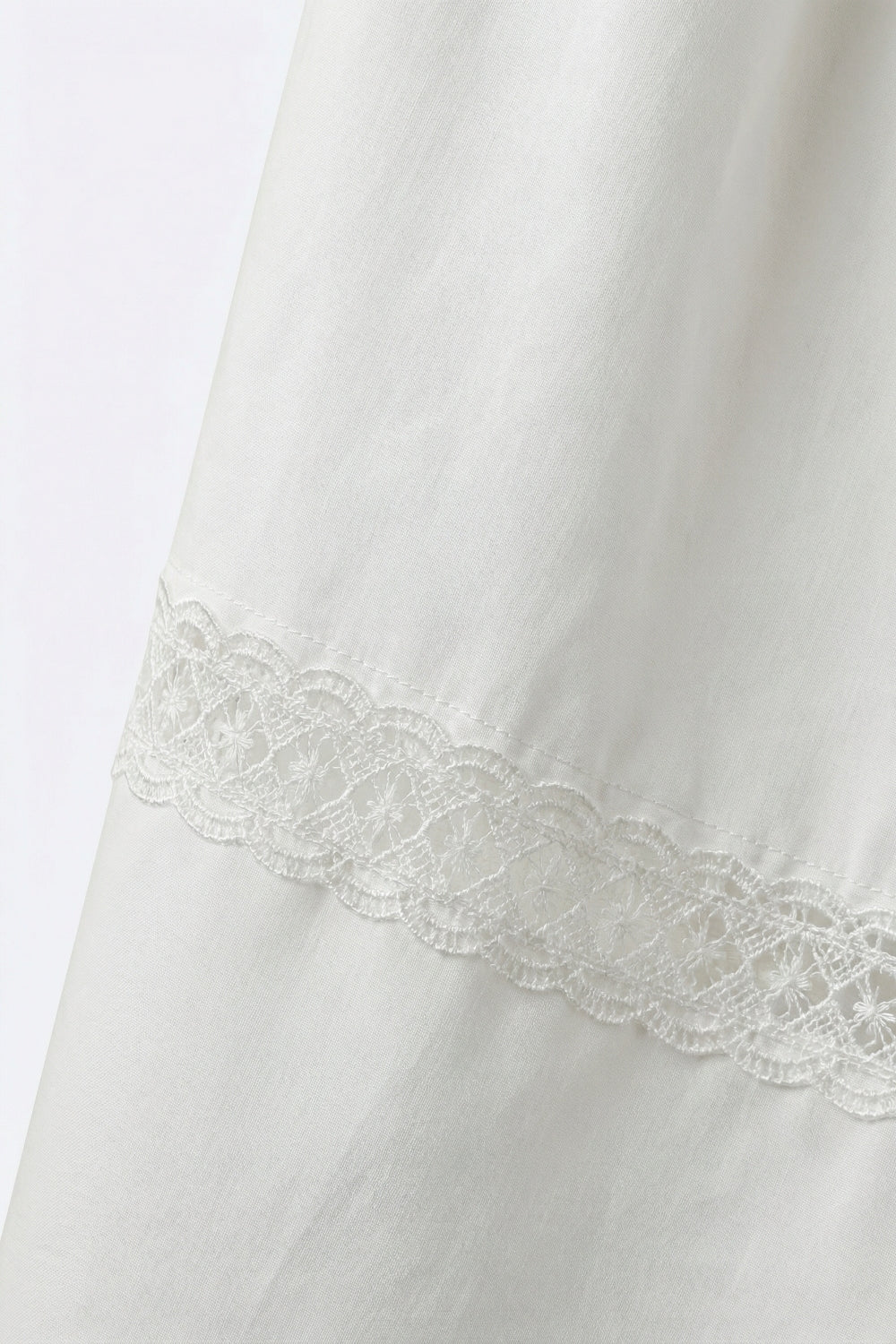 Ficelle Lace Detail Maxi Skirt