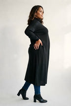 Cité Turtleneck Tunic — Noir