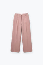 Brume Stripe Wide Leg Pleated Trousers