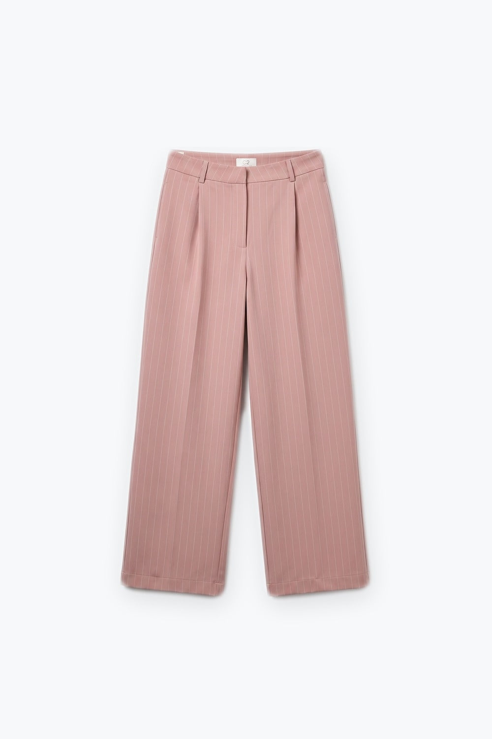 Brume Stripe Wide Leg Pleated Trousers