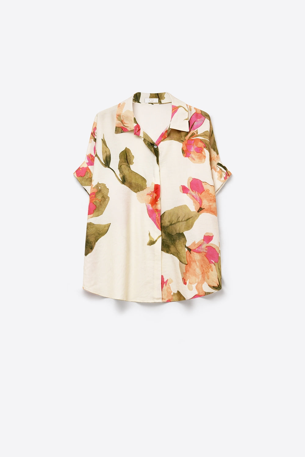 Aquarelle Floral Oversized Shirt