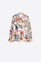Corolle Floral Satin Blouse
