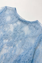 Bruyère Floral Lace Sheer Top