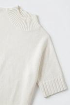 Hausse Chunky Ribbed High Collar Sweater