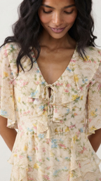 Paysage Boho Chiffon Dress