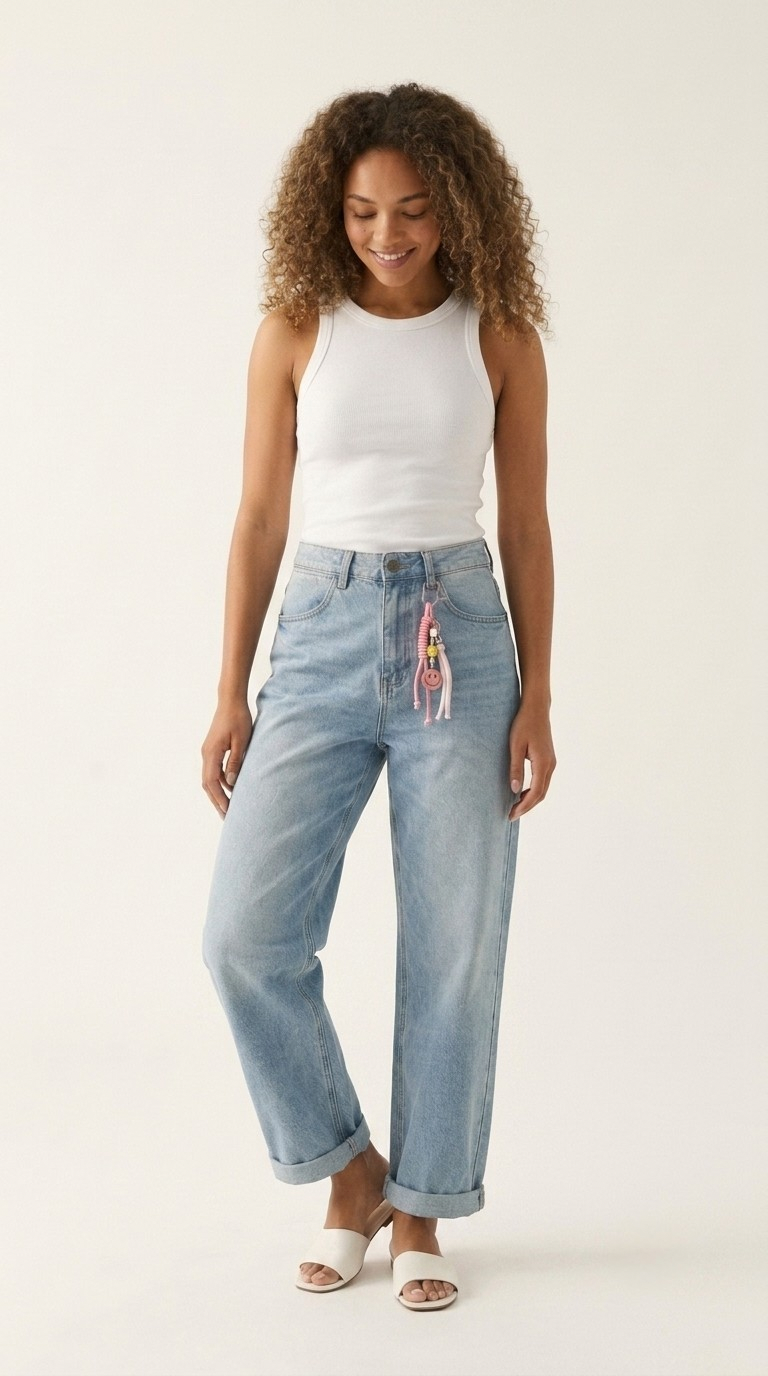 Breloque Wide Leg Jeans
