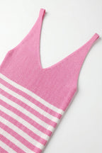 Cascade Stripe Ribbed Tank