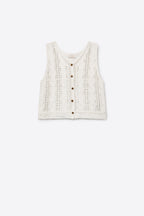Brisa Cable Knit Vest