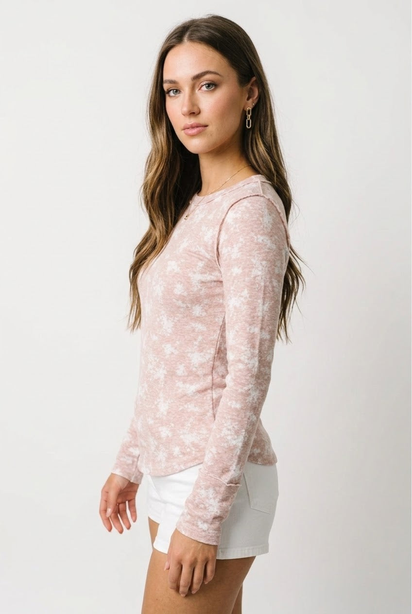 Pétale Floral Thumb Hole Top