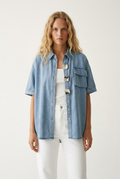 Argent Denim Shirt