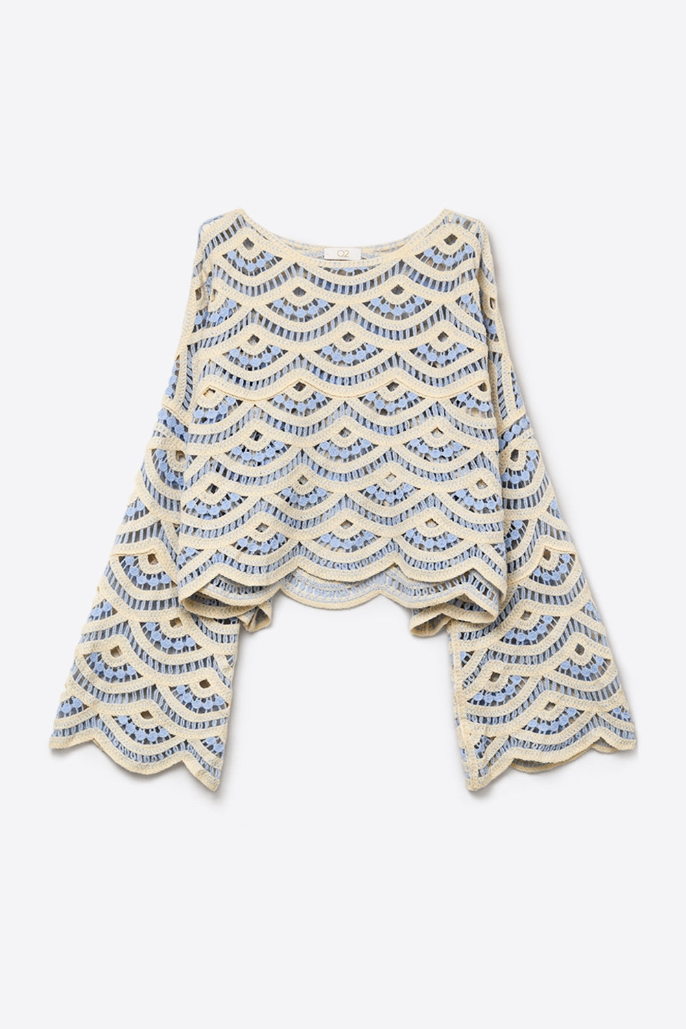 Festón Crochet Scalloped Top