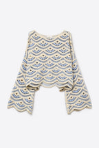 Festón Crochet Scalloped Top