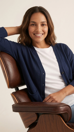 Poche Fine Knit Cardigan
