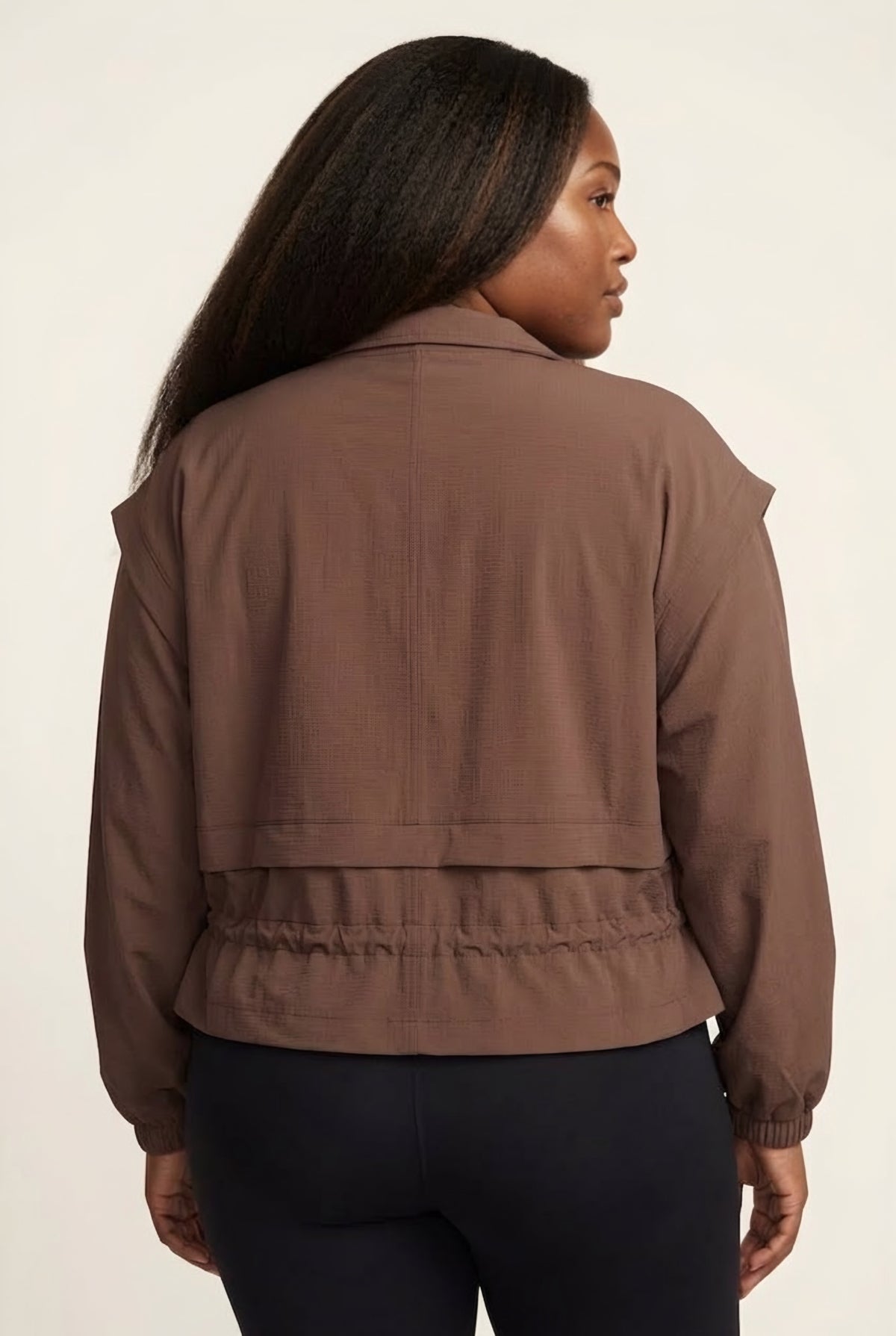 Élan Cropped Athletic Jacket