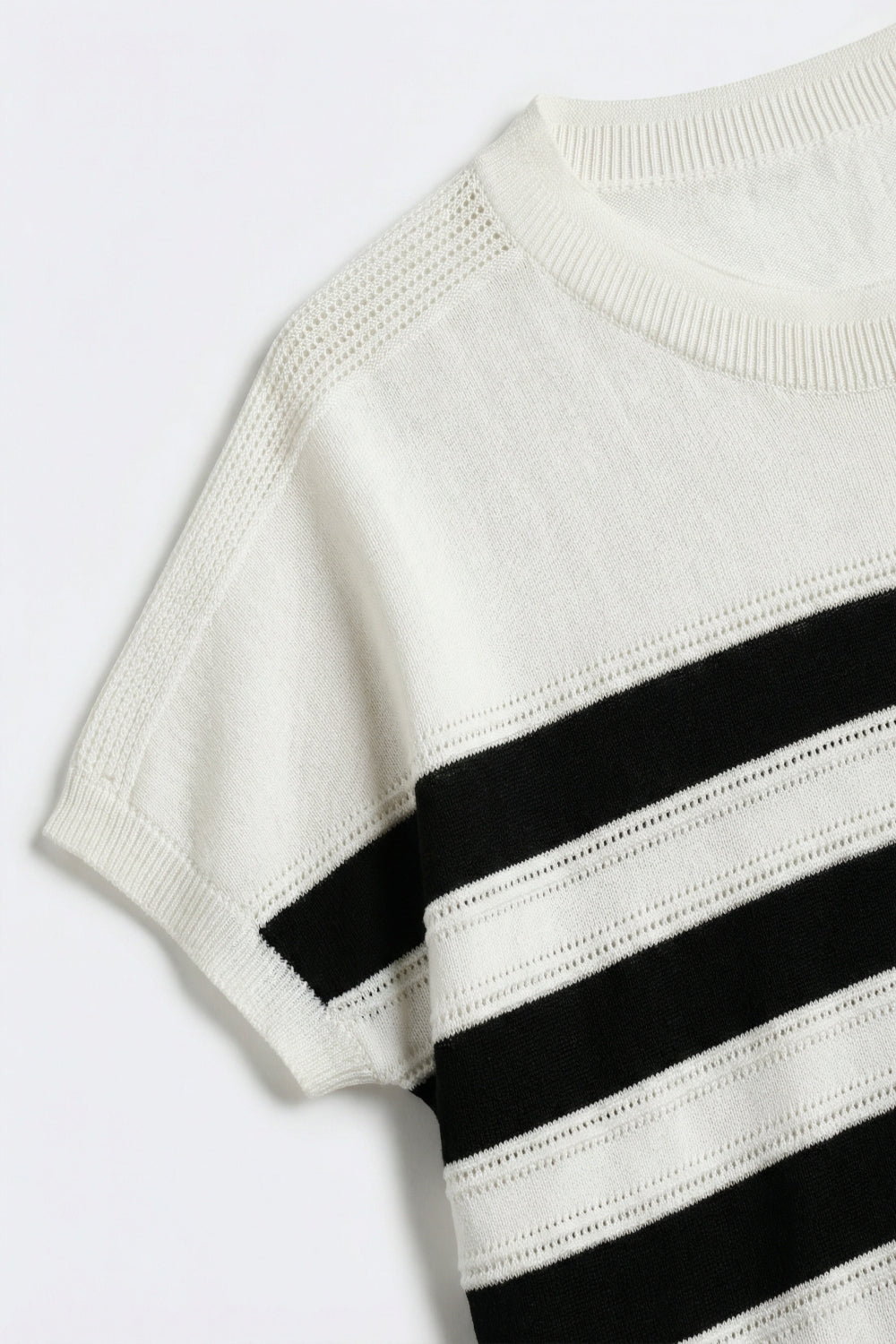 Marinière Stripe Knit Sweater Top