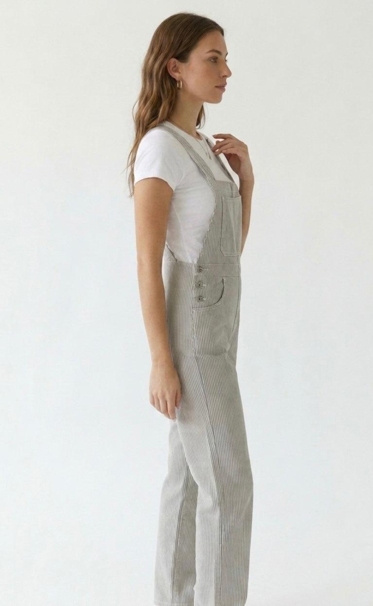 Rayure Stripe Salopette Overalls