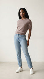 Laine Fine Knit Crew Neck