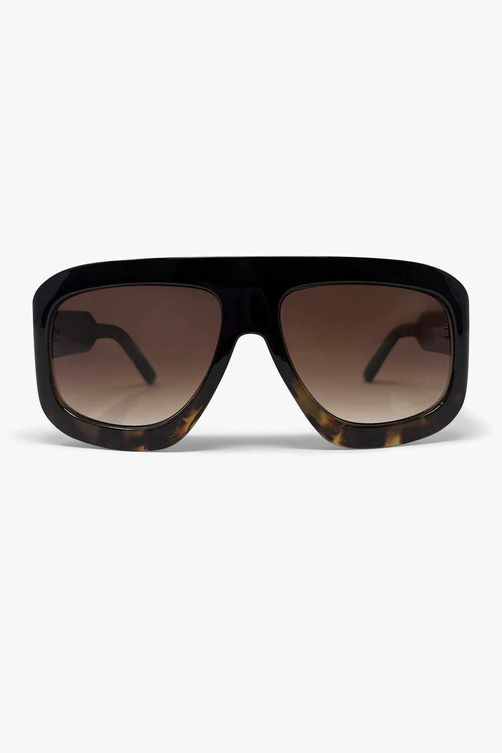 Havane Tortoiseshell Square Sunglasses