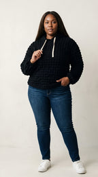 Bulle Bubble Knit Hoodie