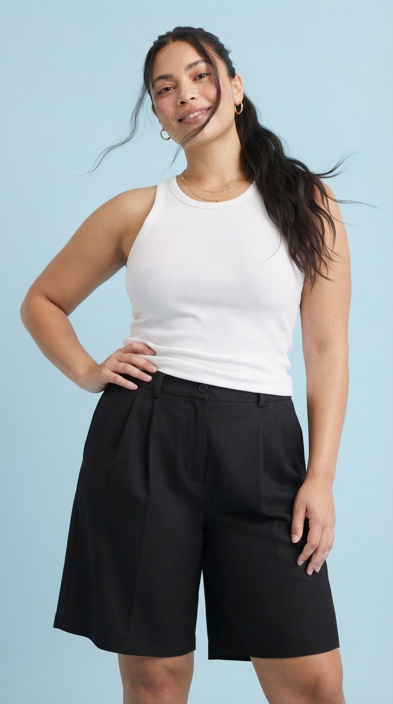 Pli Tailored Bermuda Shorts