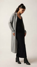 Dérivent Cardigan Ouvert — Gris Doux