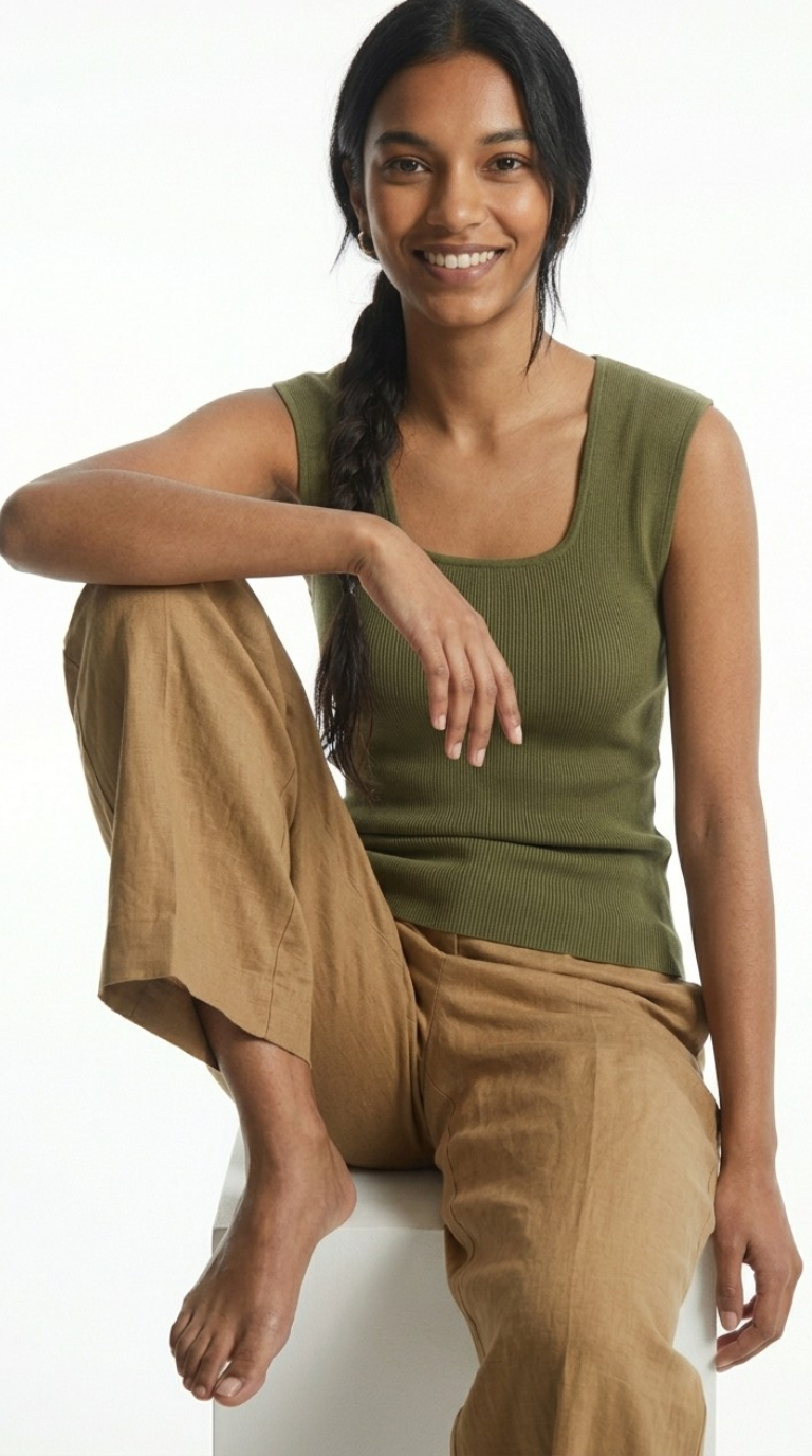 Sillon Ribbed Knit Sweater
