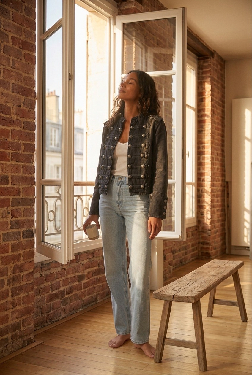 Hussard Officer Denim Jacket