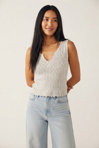 Volute Lettuce Hem Tank
