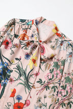Corolle Floral Satin Blouse