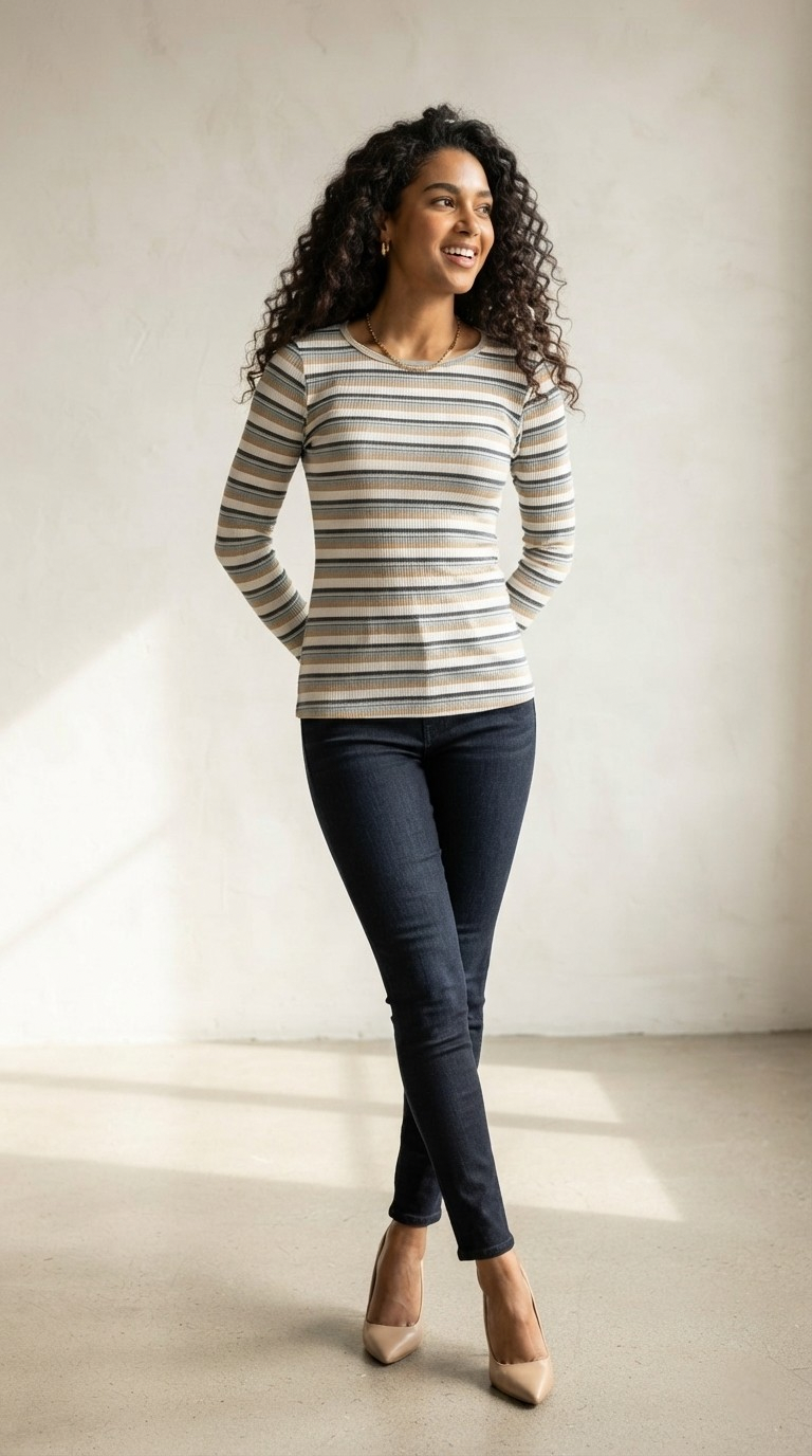 Air Côtier Striped Top