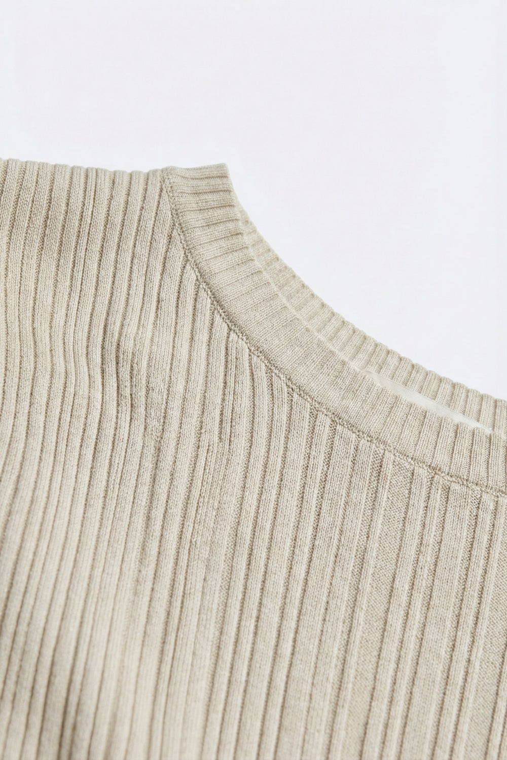 Collet Ribbed Sleeveless Sweater