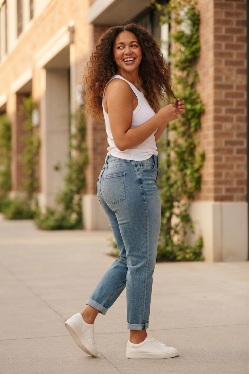 Copain Boyfriend Jeans