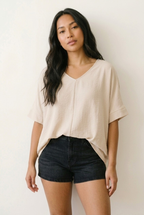 Froissé Dolman Top