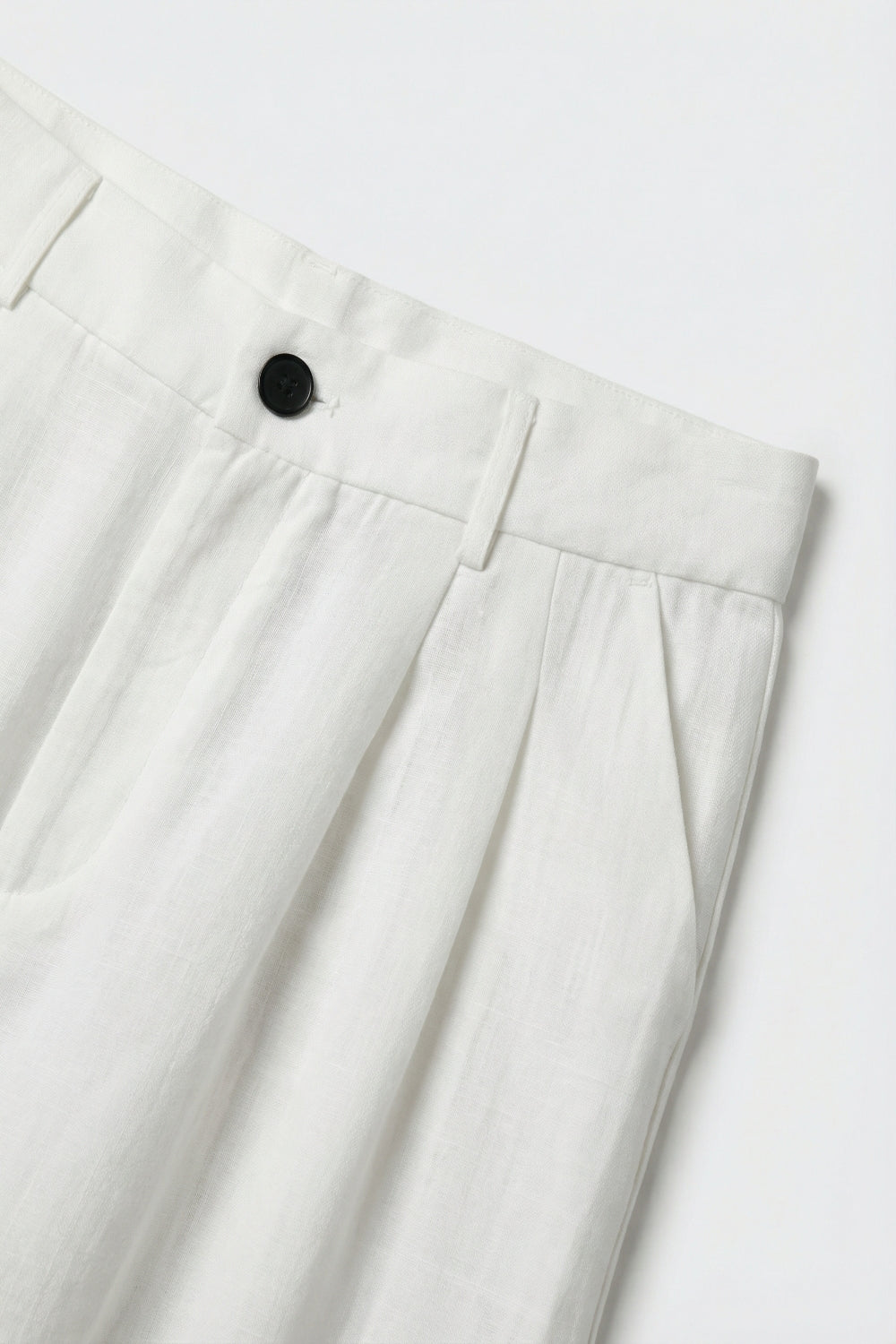 Plissé Wide Leg Trousers