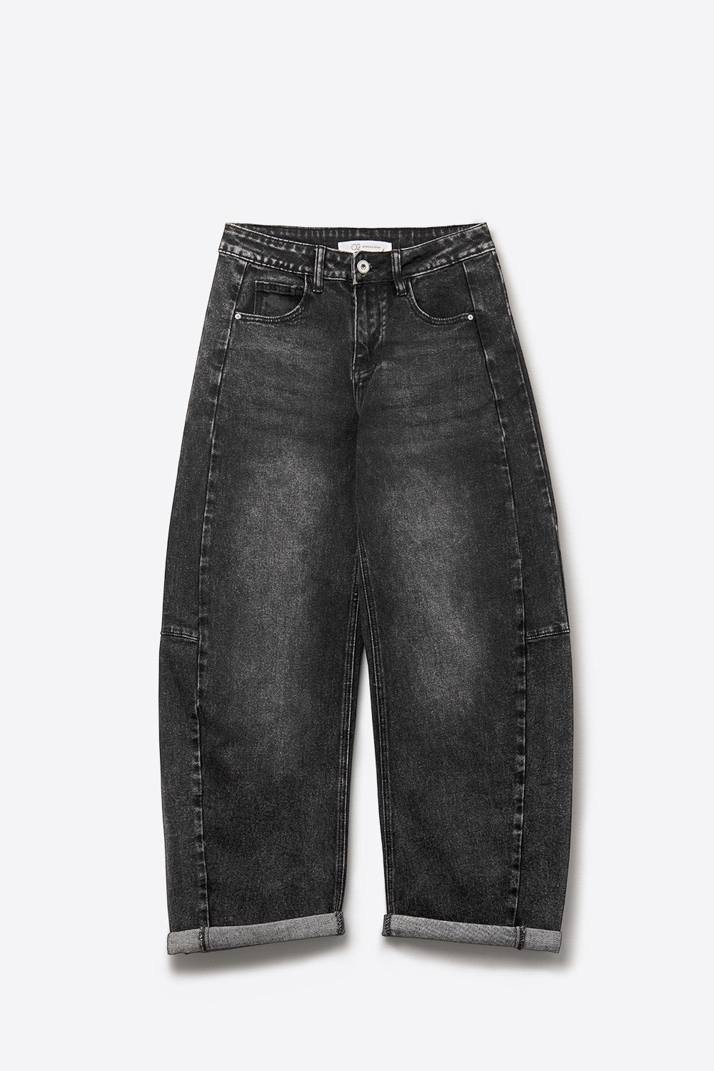 Couture Barrel Leg Jeans