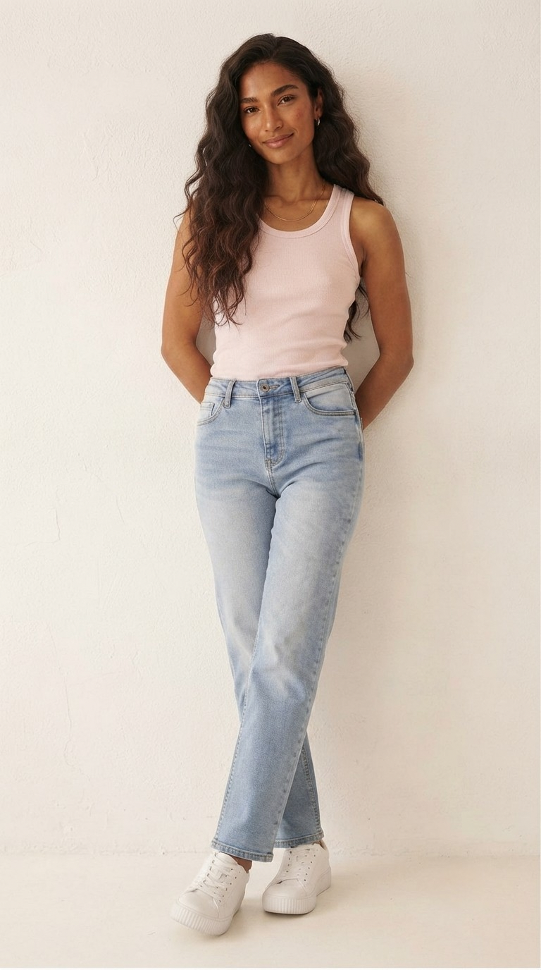 Ligne Straight Leg Jeans